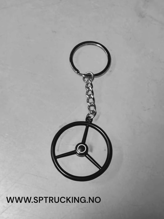 Nøkkelring Bakelitt Svart