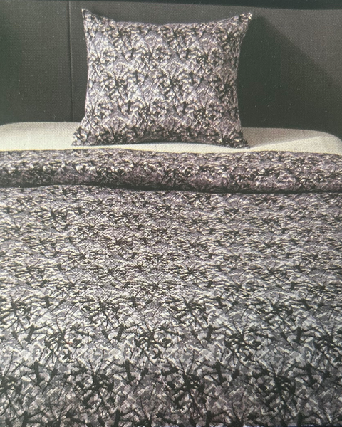 Sengetøy Busplysj 1 person Grå