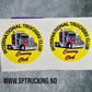 Door step stickers kit International truckers