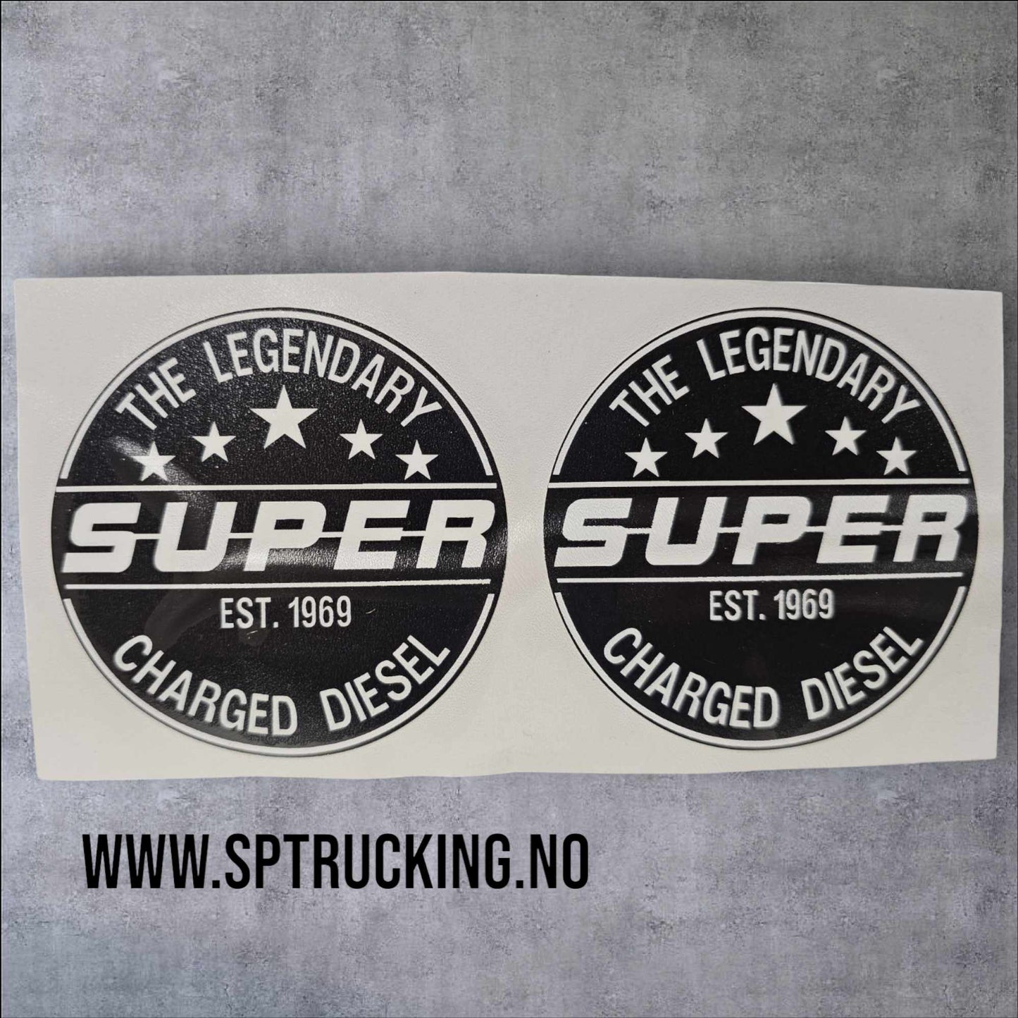 Doorstep sticker kit Super Svart
