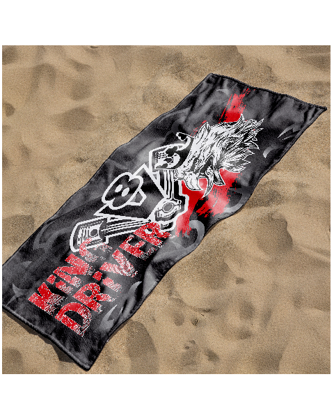 Håndkle med V8 Driver motiv