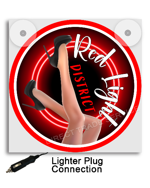 Lightbox Red light district "black heels"