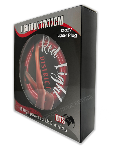 Lightbox Red light district "black heels"