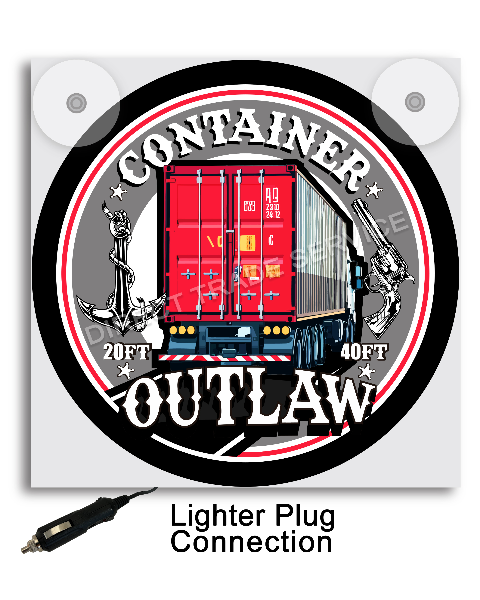 Lightbox Container Outlaw Rød
