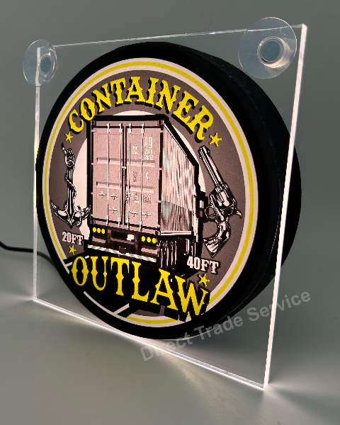 Lightbox Container Outlaw Yellow