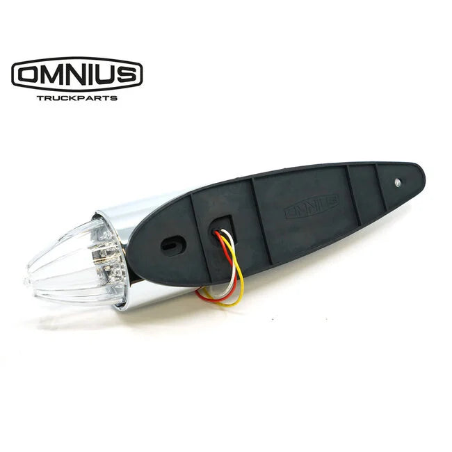 Omnius LED Torpedo lampe med Orange og hvitt lys