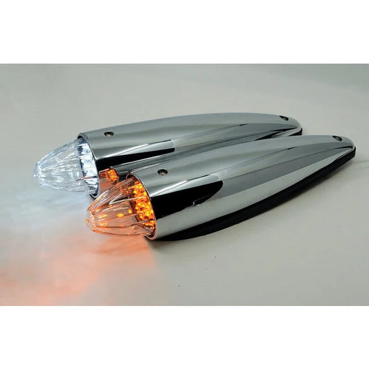 Omnius LED Torpedo lampe med Orange og hvitt lys