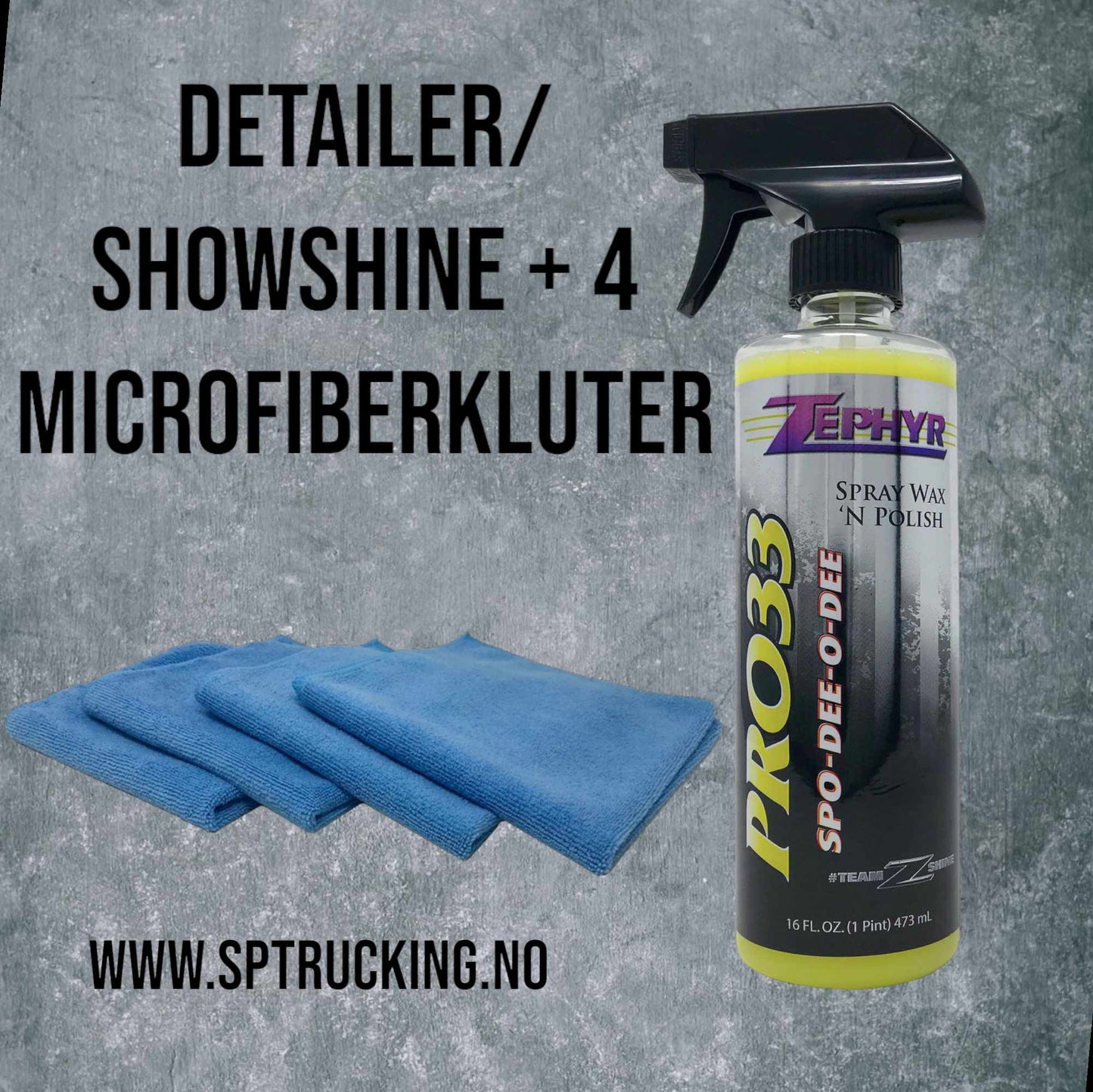 Pro-33 + Microfiberkluter 4 stk