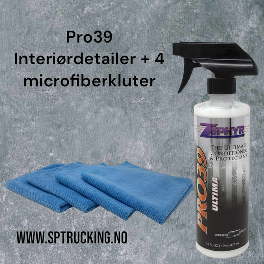 Pro39 Ultima Conditioner/Protectant + 4 pack Microfiber kluter