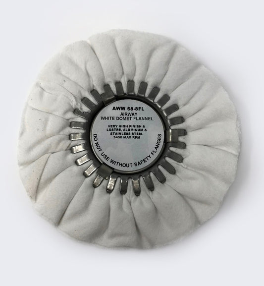 White Domet Flannel