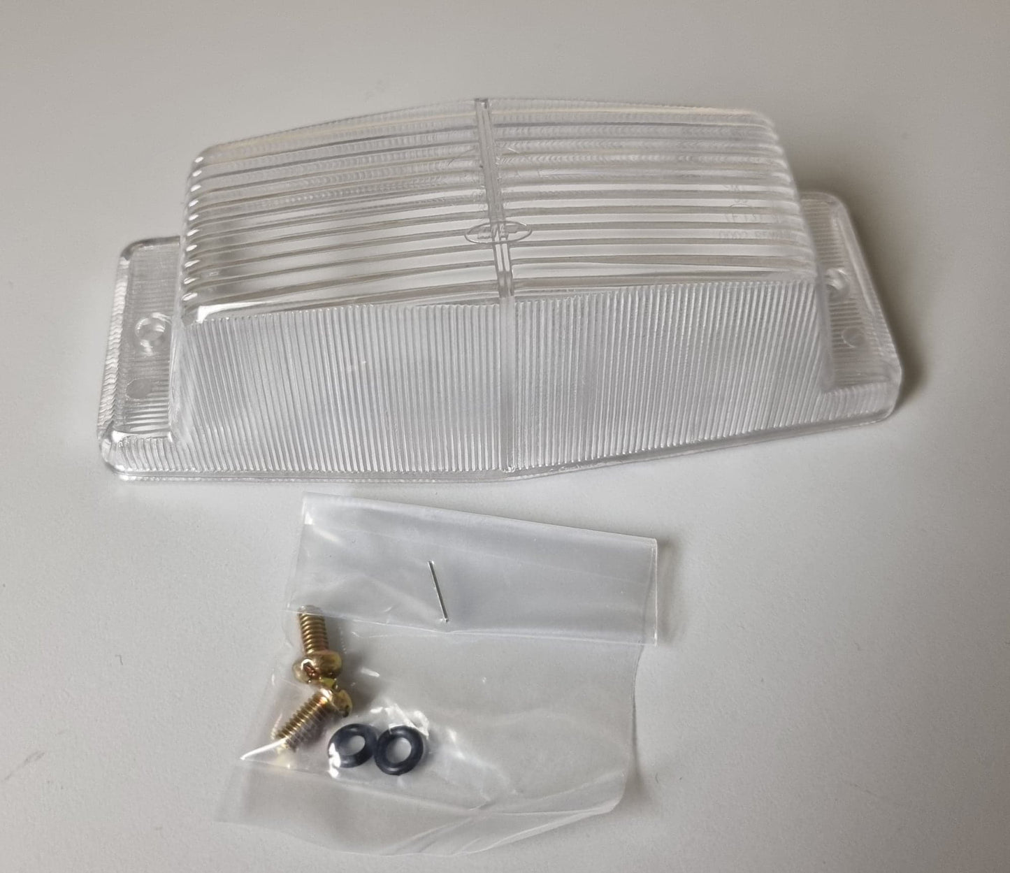 Double Burner Glass, Hvit