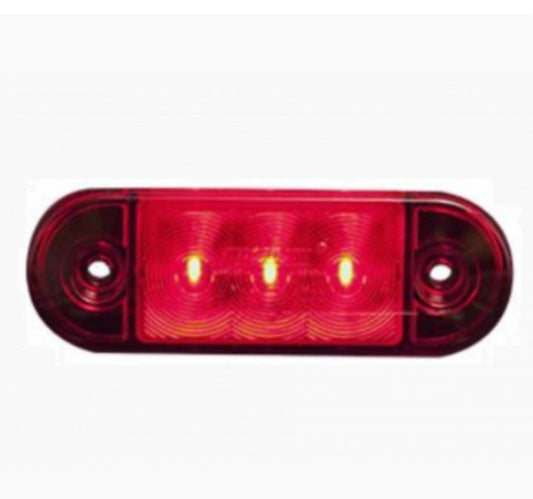 LUCIDITY markeringslys Led rød ( PÆRLEPORT )