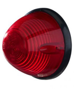 SIM Toplight rund rød