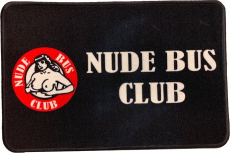 Dørmatte Nudebus Club Svart