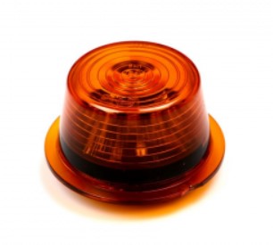 GYLLE reserveglass orange 6 Led ikke e-merket