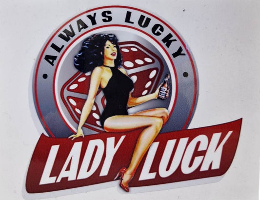 Sticker Lady Luck