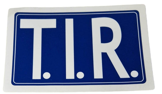 Sticker T.I.R