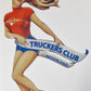 Sticker Pinup Truckers club