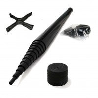 Spiderbeam 12m fiberglass pole HD + clamps + guy belt