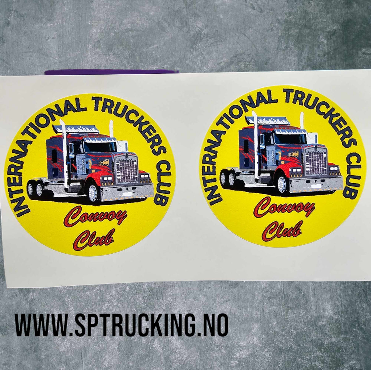 Doorstep stickers kit International truckers – SpTrucking
