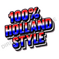 Holland style Sticker