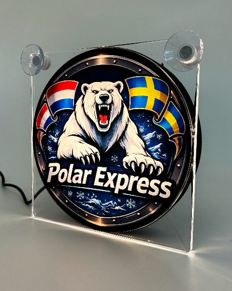 Lightbox Deluxe Polar Expresse Bear NEW