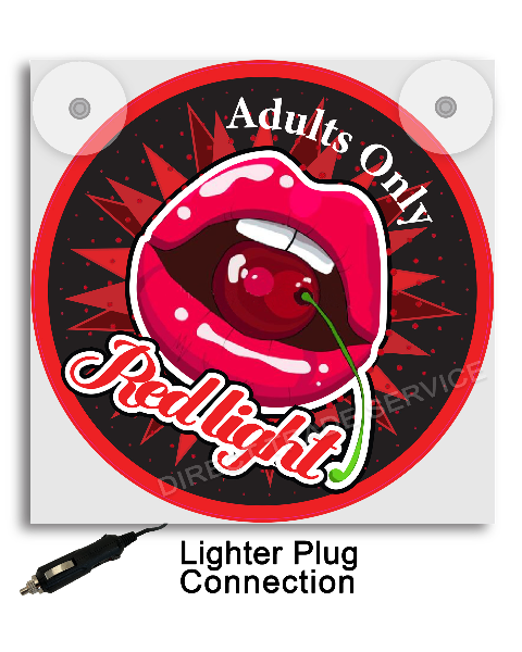 Lightbox Red lips
