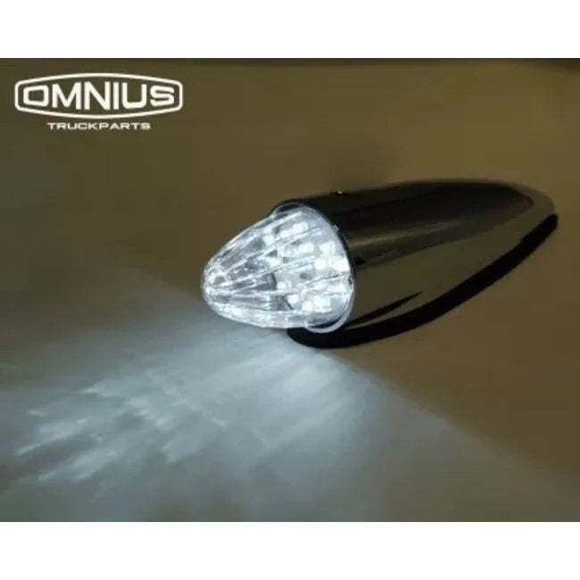 Omnius LED Torpedo lampe med Orange og hvitt lys