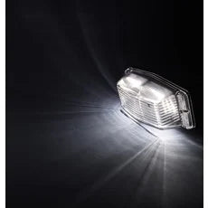 Omnius LED Doubleburner Klart glass med hvitt lys