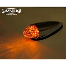 Omnius LED Torpedo lampe med Orange og hvitt lys