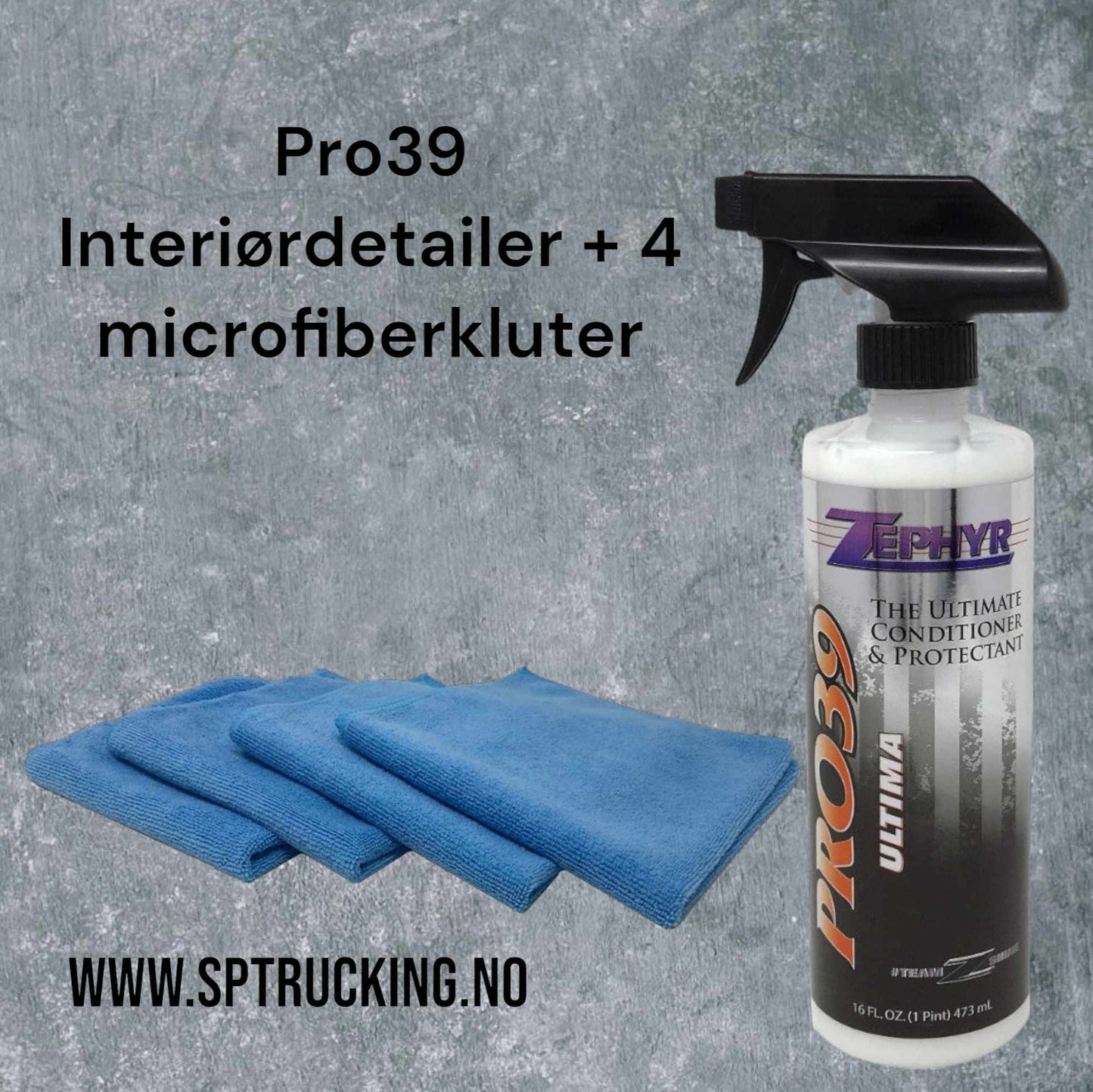 Pro-39 Ultima Conditioner/Protectant + 4 pack Microfiber kluter
