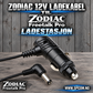 Zodiac 12V ladekabel til Freetalk Pro Ladestasjon