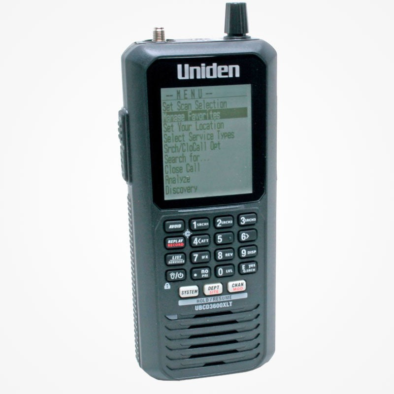 Uniden UBCD3600XLT with activated NXDN